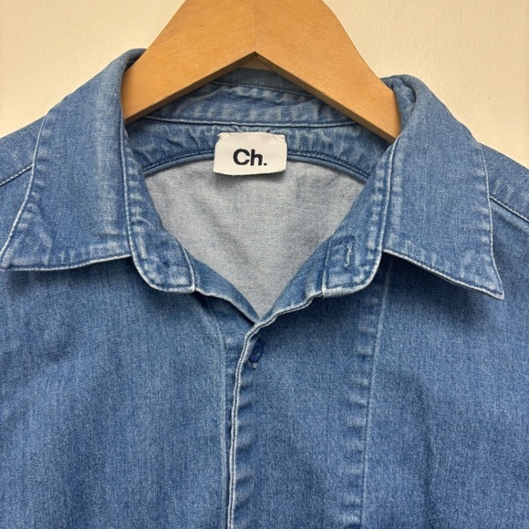 CH. Chapter Chambray Button Down Shirt - Picture 3 of 11